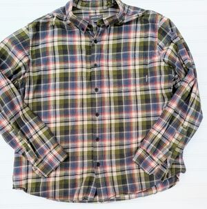 Eddie Bauer Plaid Flannel Shirt